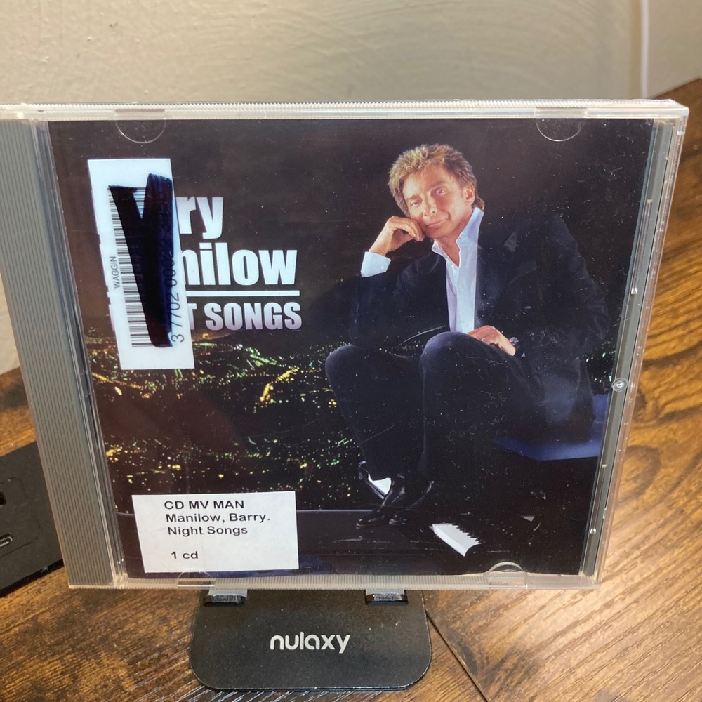 Barry Manilow Night Songs CD 2014 Piano Standards Album SE0009